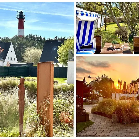 Duenennest Sylt - Traumhafter Garten & Kamin Im Herzen Von Apartment Hornum